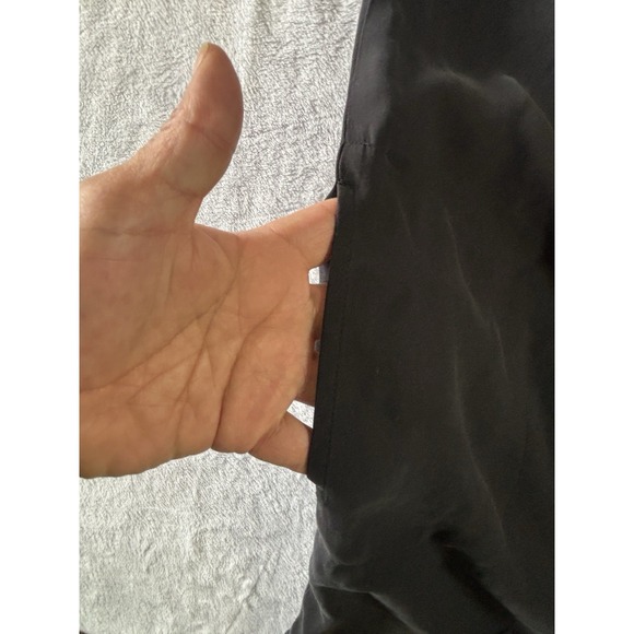 J-Jill Women's Tunic Black Dress Size Small with Pockets Sleeveless Summer Beach - Picture 11 of 13